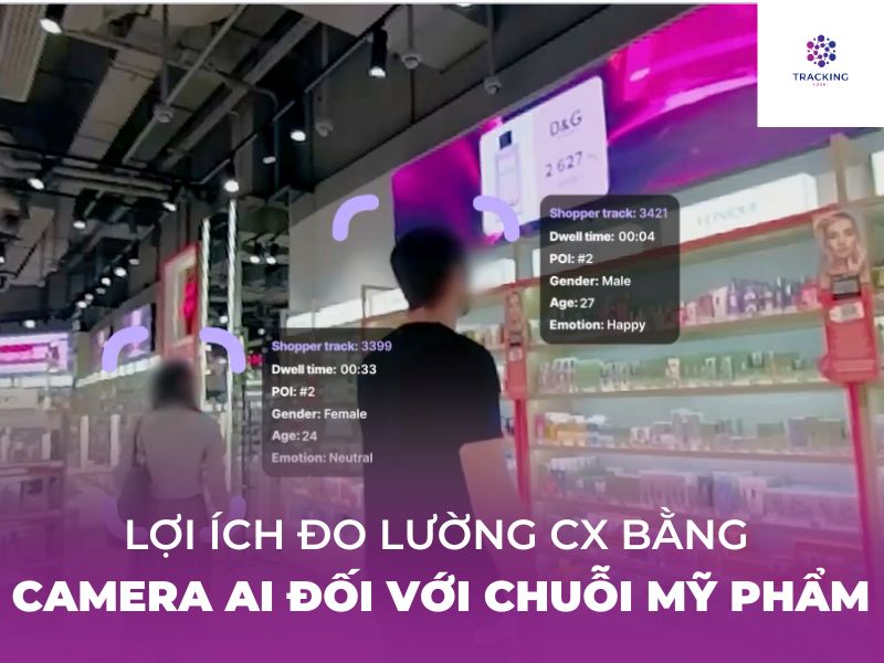 Lợi ích cửa việc đo lường trải nghiệm khách hàng bằng Camera Ai cho chuỗi cửa hàng mỹ phẩm