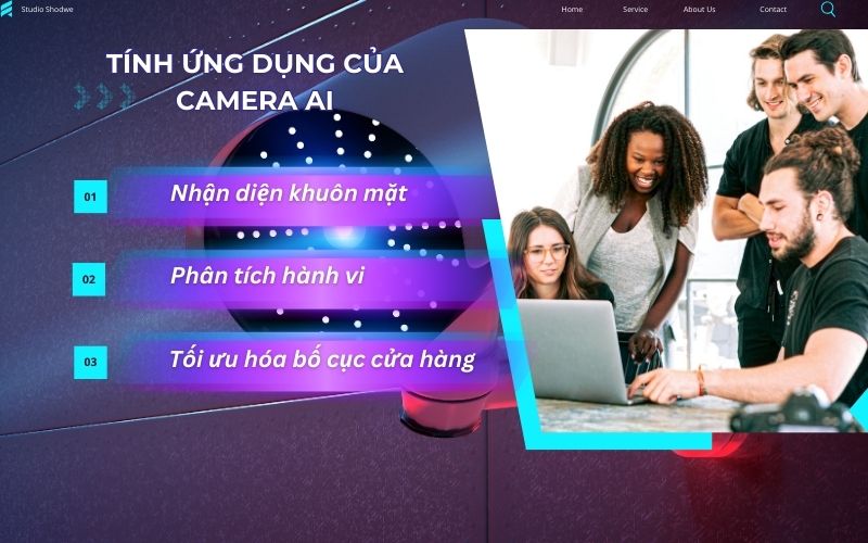 Tính ứng dụng của Camera AI giúp rút ngắn quá trình phân tích hành vi mua hàng của khách hàng